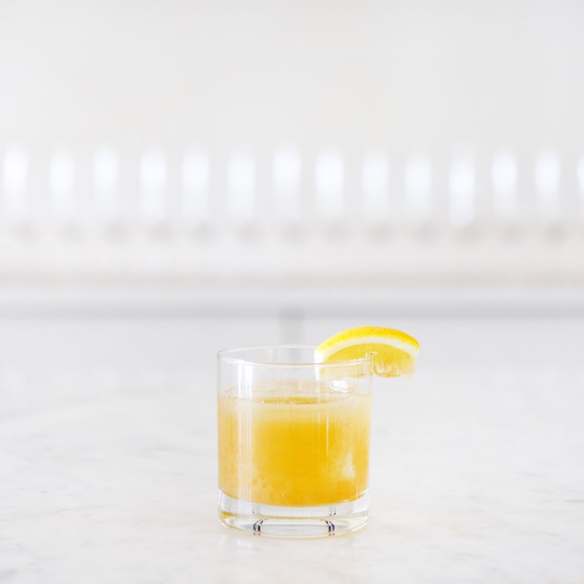 Who's ready for cooler weather? Sneak peek of our new fall cocktail, The Golden Delicious 🍎