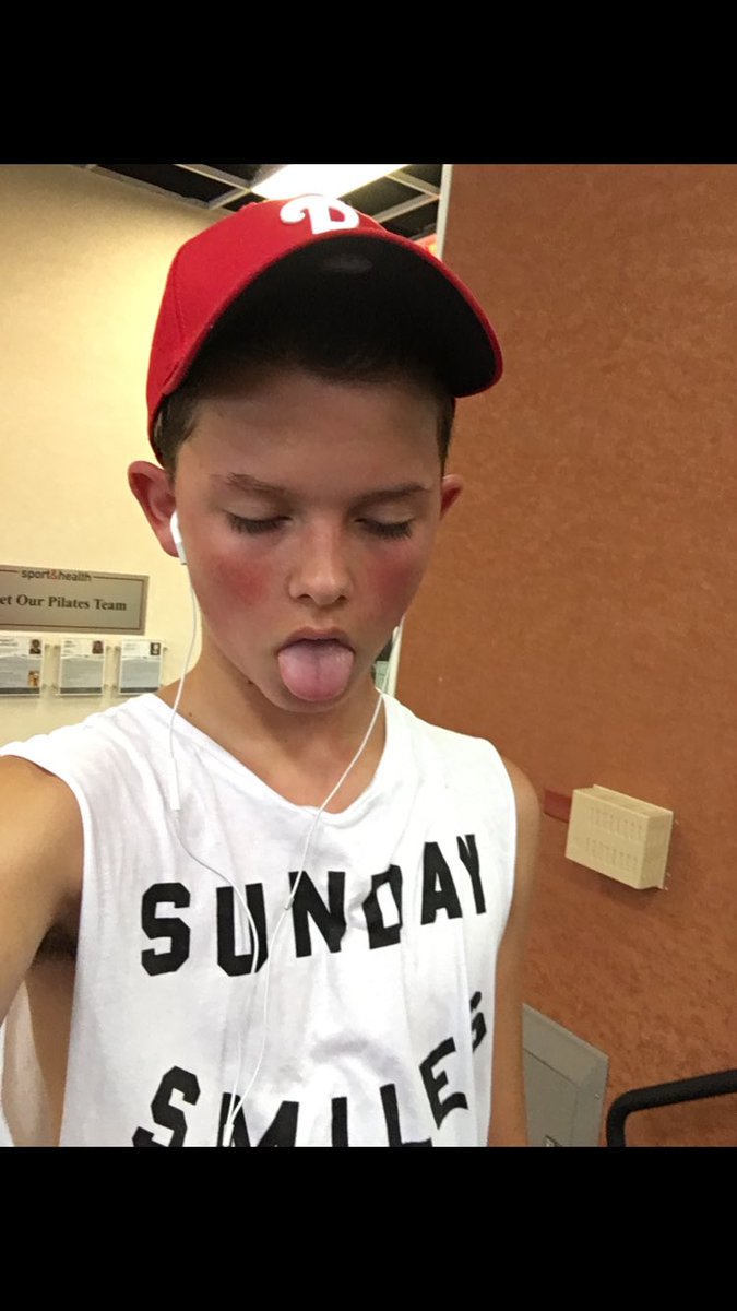 jacob sartorius on twitter at the gym