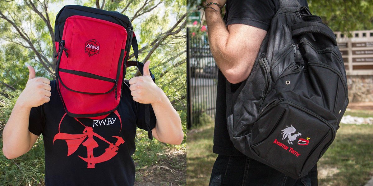 rooster teeth backpack