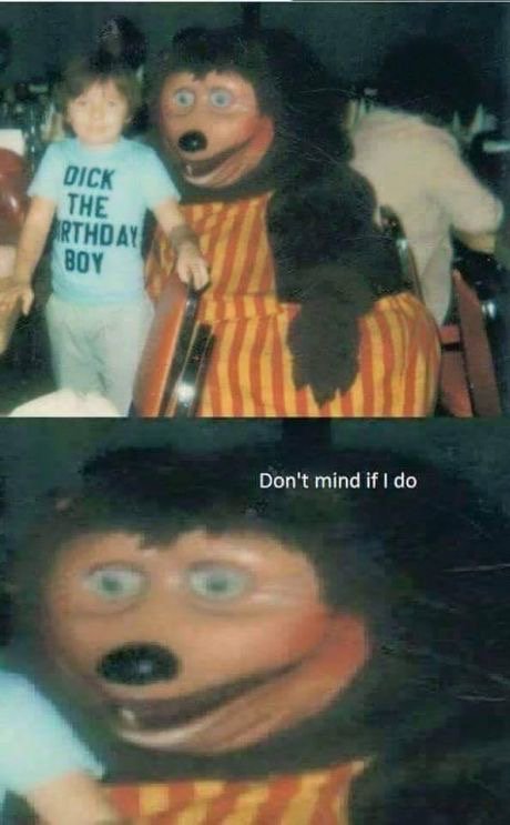 RealDarkHumor's tweet photo. OG pedo bear https://t.co/uitgRYXtAH