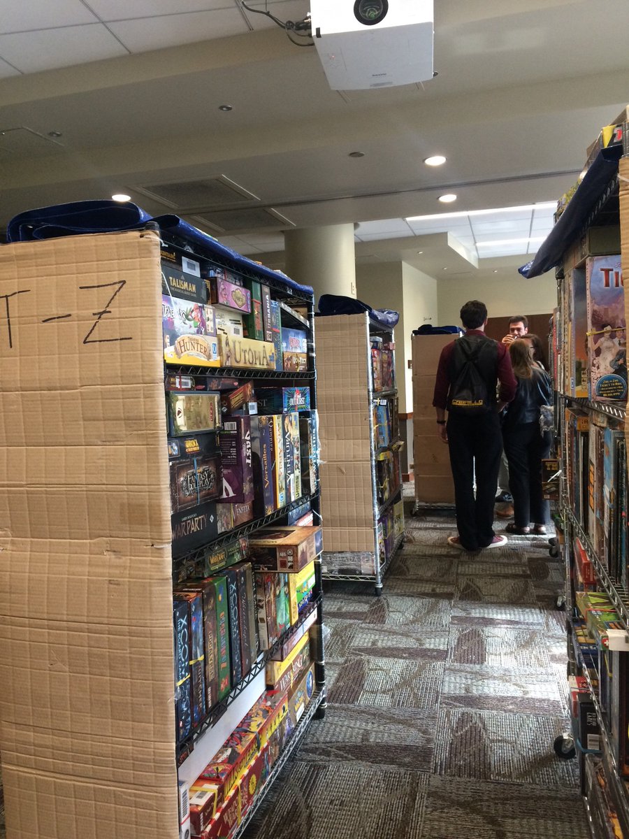 Come join us! 2000 #boardgames only for #gls12 guests!