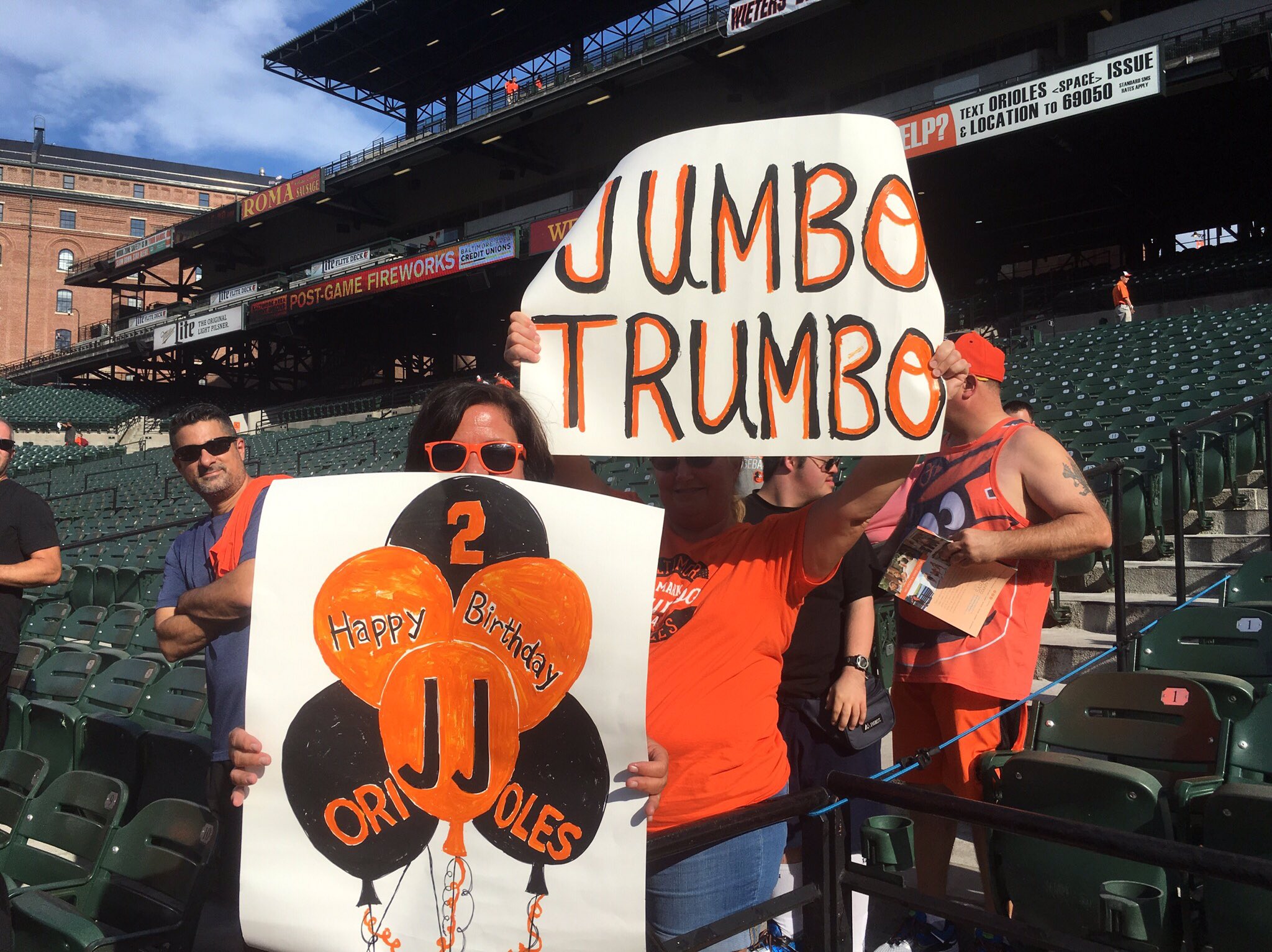 Baltimore Orioles on Twitter "Some great fan signs out at The Yard