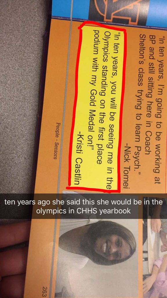 kaymclain_'s tweet photo. this is incredible .. ya'll, follow your dreams #kristicastlin #TeamUSA https://t.co/25wY2derJB