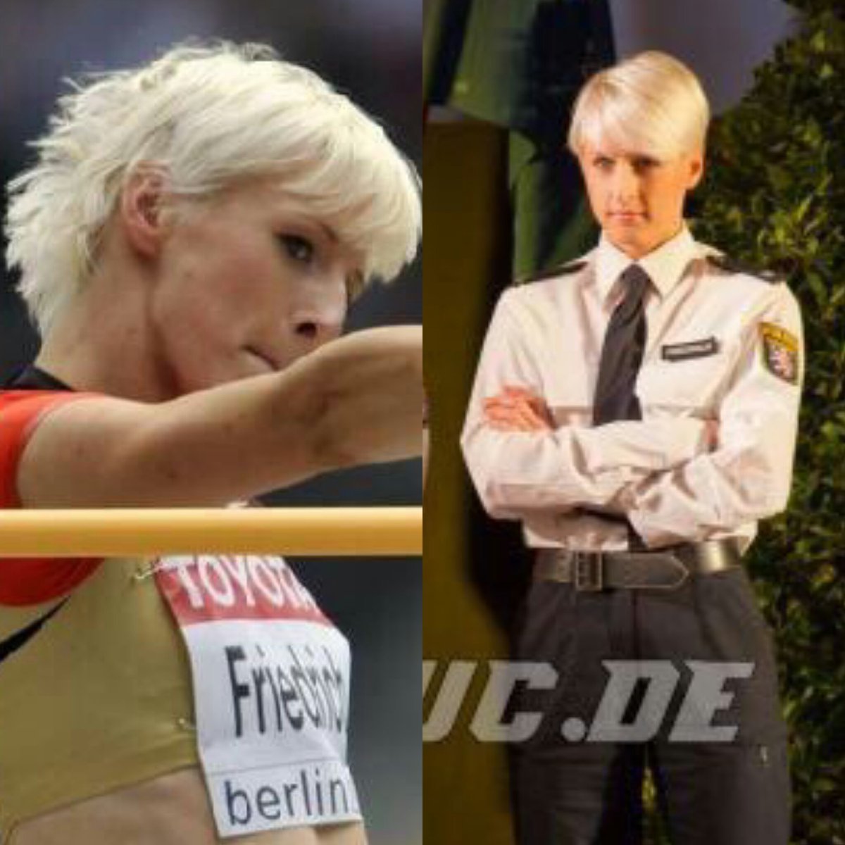 ドイツのアリアネ・フリードリヒ選手は色んな人に似すぎているらしい Togetter [トゥギャッター]