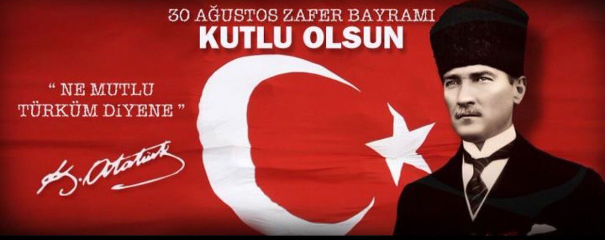 30 Ağustos Zafer Bayramımız Kutlu Olsun.Allahım Dirliğimizi Birliğimizi Bozmasın.. Ne Mutlu Türküm Diyene!