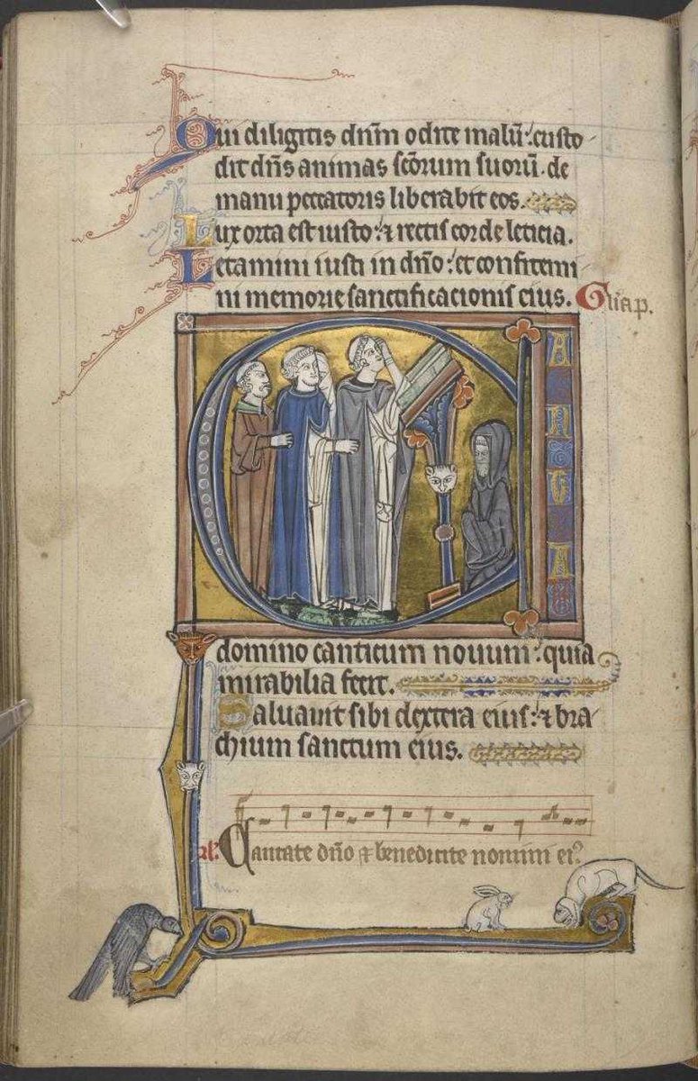 BLMedieval's tweet photo. Stop. What. You. Are. Doing.
This stunning Psalter is now online.
https://t.co/Mdf17LiAnr https://t.co/w07mVo325e