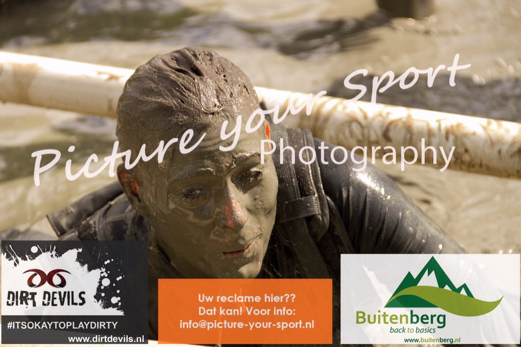 PictureyrSport's tweet photo. De Dirt Devils maken ook reclame op de foto's van @PictureyrSport tijdens @StrongVikingRun Flanders Edition. Bedankt https://t.co/Q92Ruf1nqH