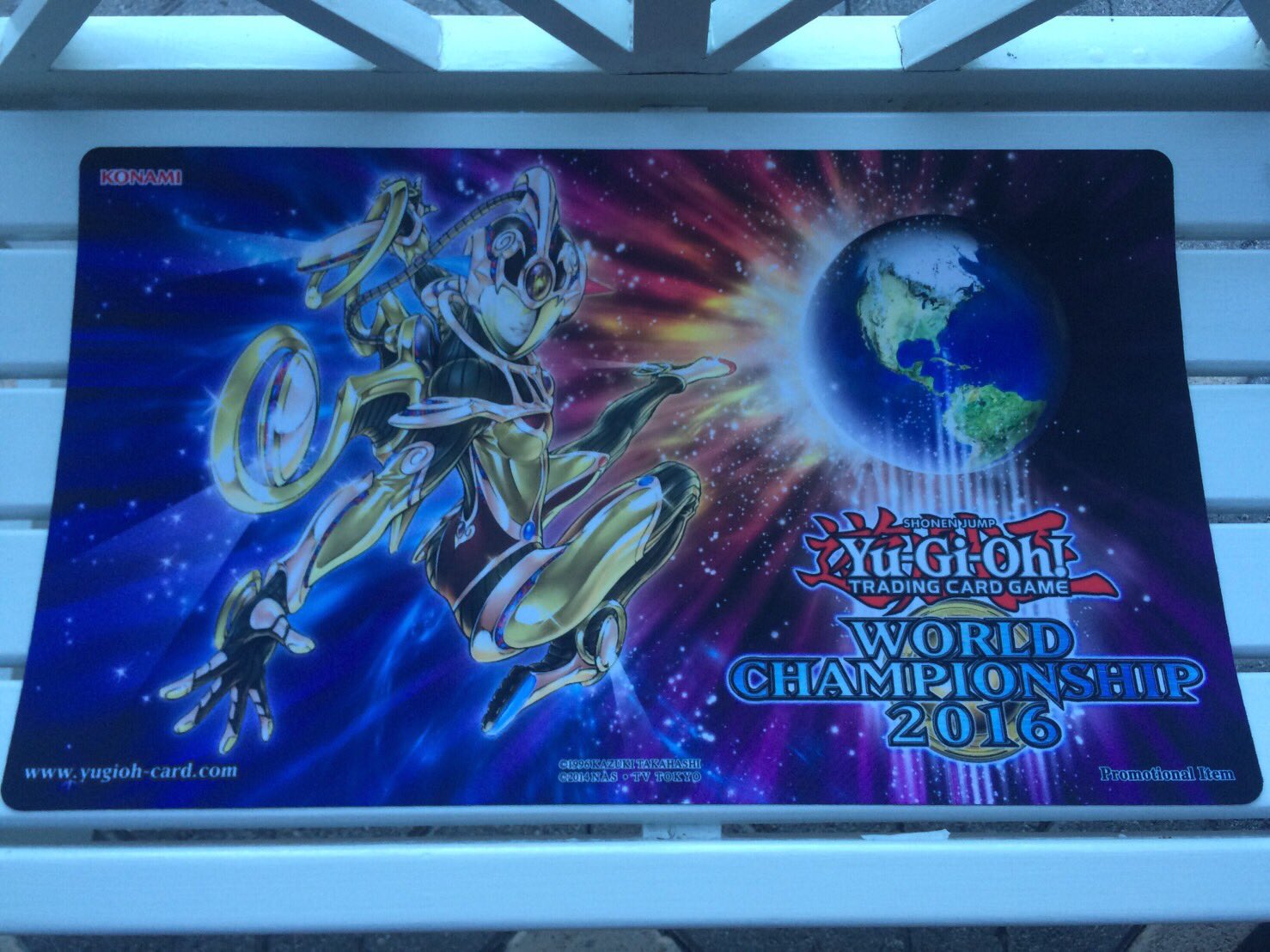 Yu-gi-ohWO遊戯王 WCS2016 プレイマット 天空の女神ジュノー