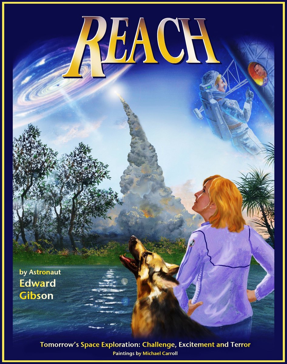 Only a few escape our gravity to 
explore. Loved ones remain behind. It’s all in REACH!   SpaceLeaders.com/ebook