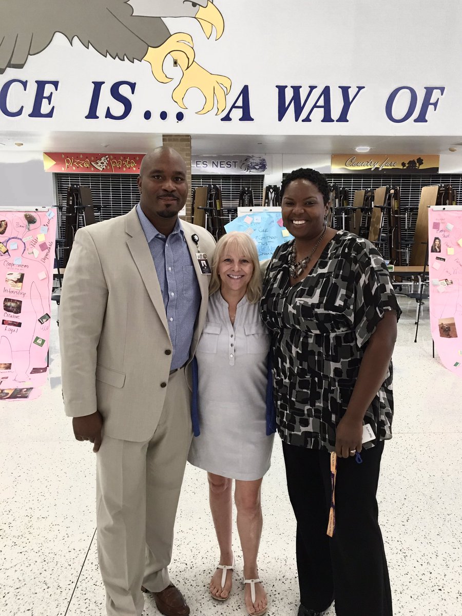 @principal_tgram, <a href="/donnabeegle/">Dr. Donna M. Beegle</a> &amp; Dean Martin after Dr. Beegle's inspiring presentation on educating kids in poverty