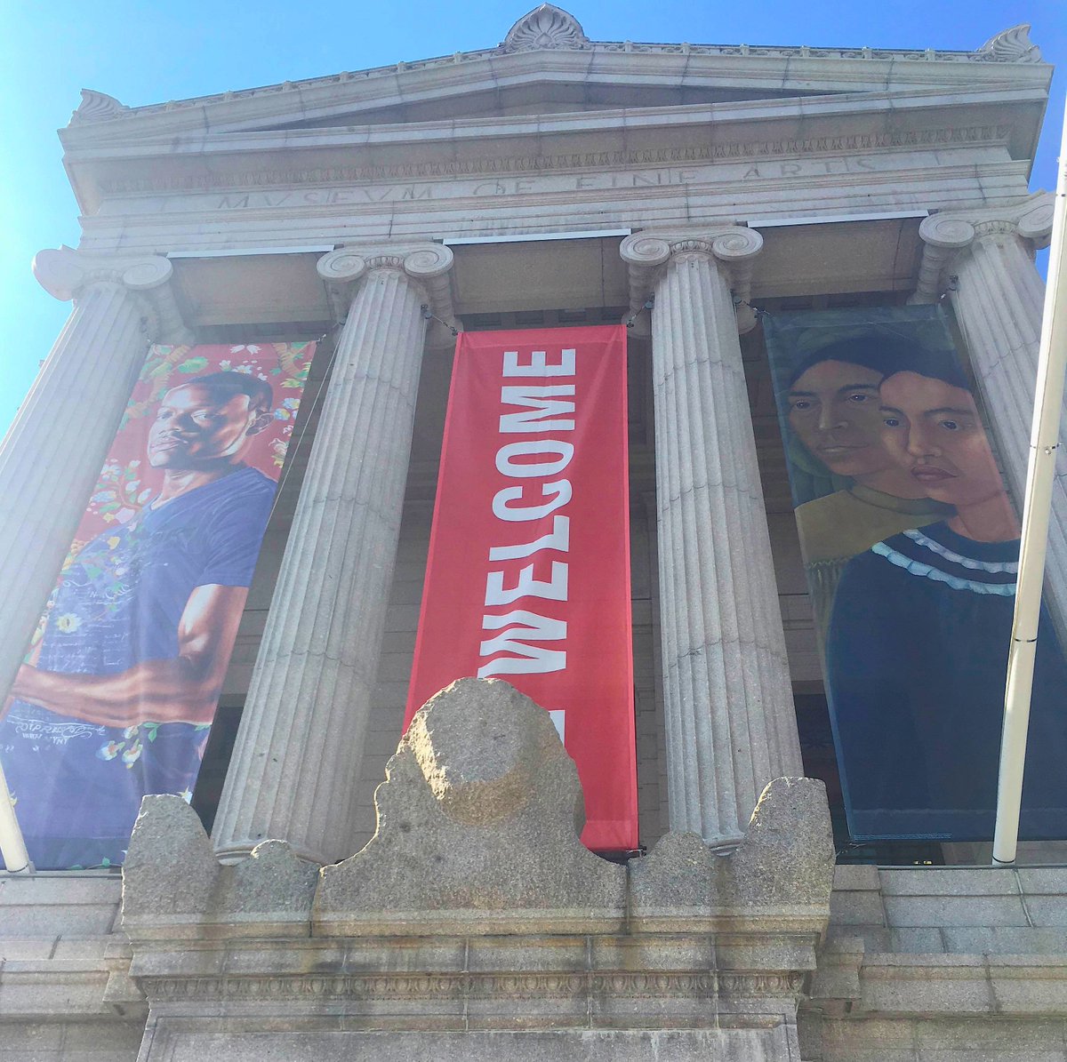 Looking good, <a href="/mfaboston/">Museum of Fine Arts, Boston</a>! #kehinde and #kahlo!