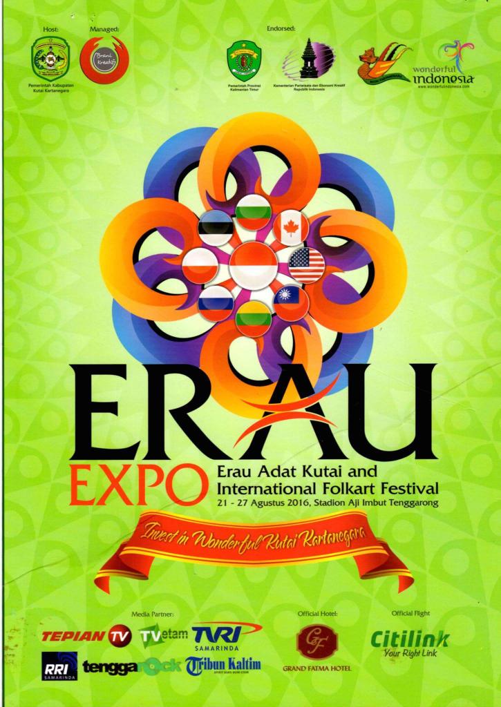Jangan lupa besok, Minggu (21/8) kalian bisa mengunjungi  Erau Expo 2016 di stadion Aji Imbut Tenggarong Seberang.
