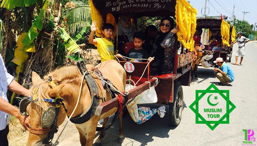 VNMuslimPackage's tweet photo. Enjoy #MekongDelta by horse-cart https://t.co/jxlrL9t6TQ https://t.co/6eANGksLoU