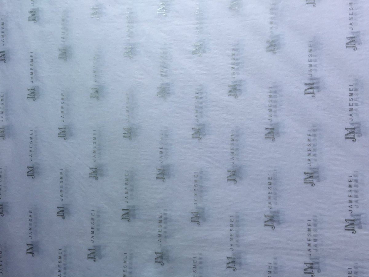Print_Unions's tweet image. #tissuepaper #giftwrappingpaper   white color + silver logo! Silver logo looks AMAZING! #PrintUnions