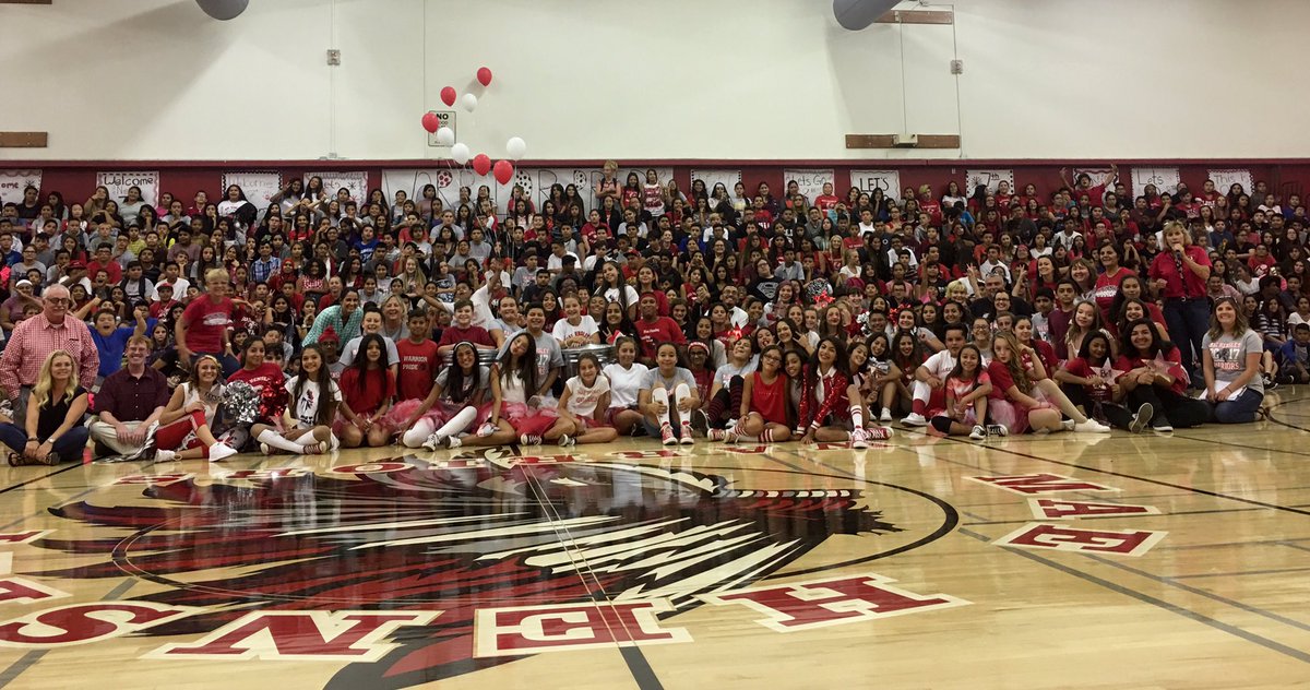 Work hard and play hard...that's what it's all about for the Mae Hensley Warriors #everystudenteveryskill