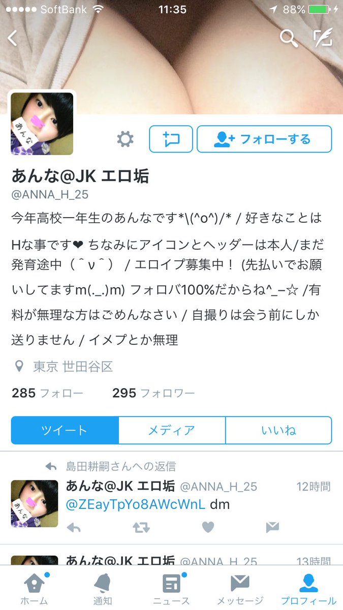 エロ アカウント ツイッター