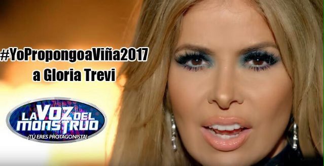 espe888's tweet photo. @GloriaTrevi #LaVozDelMonstruo #YoPropongoAViña2017 A @GloriaTrevi con el #TourElAmor @VozDelMonstruo @elfestival https://t.co/y6S55eFT4Z