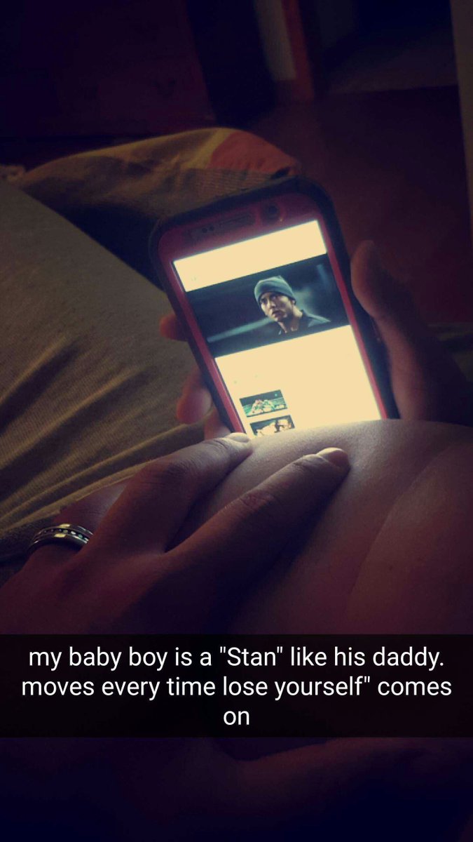 I rarely use twitter but had to post. #ProudMoment #EminemIsTheGOAT #BigFans # Stans <a href="/Eminem/">Marshall Mathers</a>