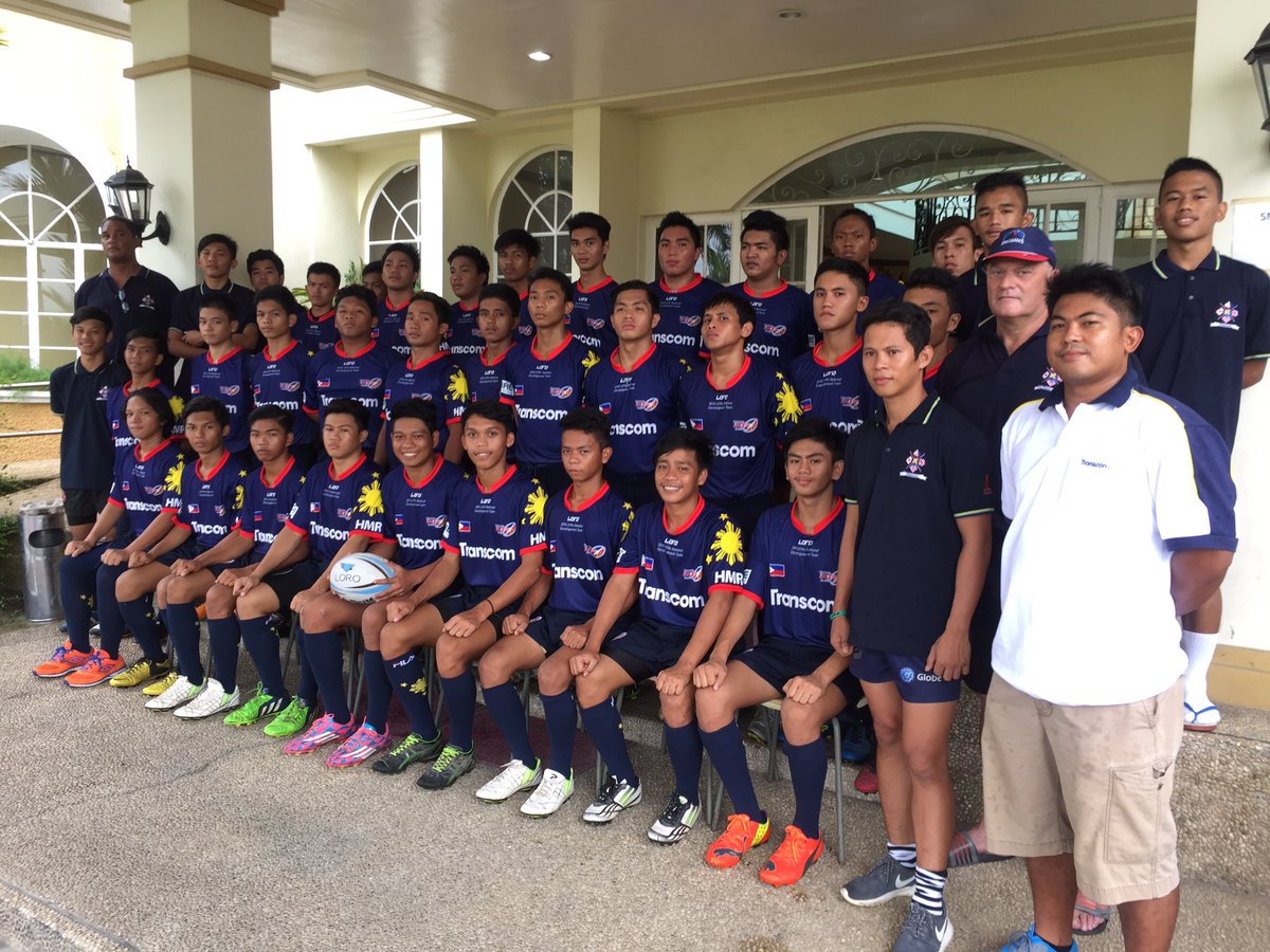 PhilippineRugby's tweet photo. The 2016 U19 Transcom National Development Team vs @HongKongRugby
#TeamPhilippines #LabanPhilippines #TranscomCup https://t.co/cCsVh9WLl8