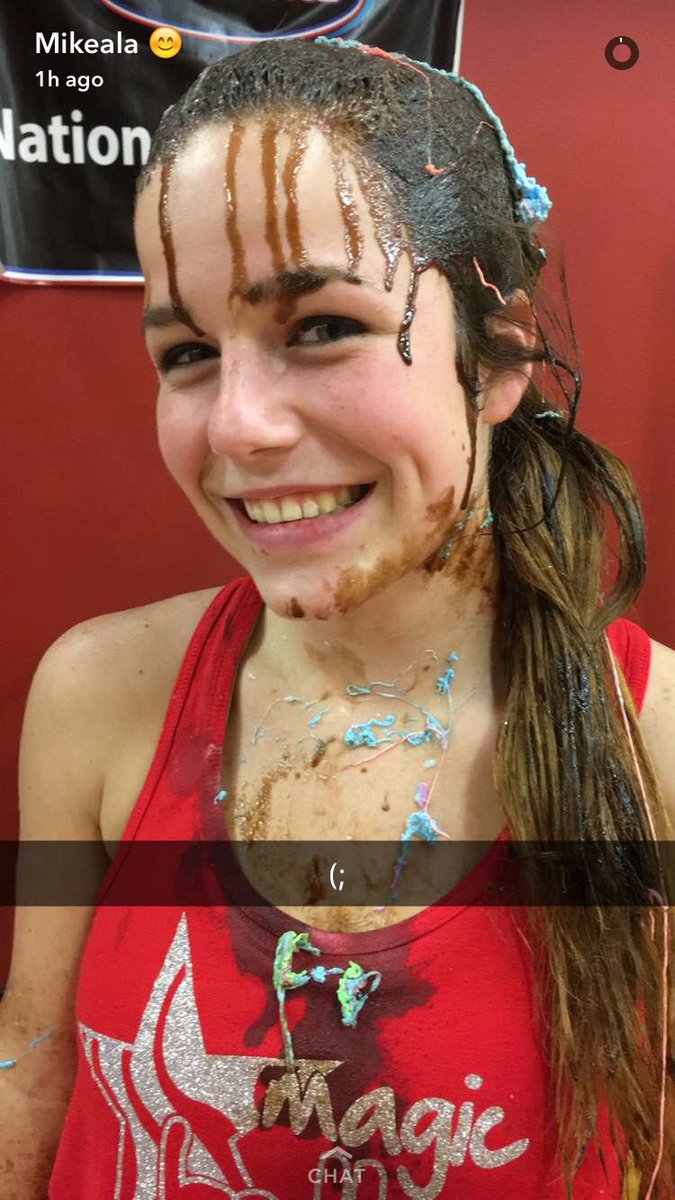 _Fallonlevy's tweet photo. I rolled around in chocolate. You know the everyday thing. 😜 #initiation #magicbelles https://t.co/hOqLUbhvQ6