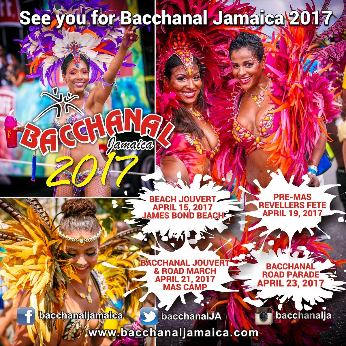 BacchanalJA's tweet photo. #SaveTheDate #jamaica #2017 https://t.co/153xbASZne