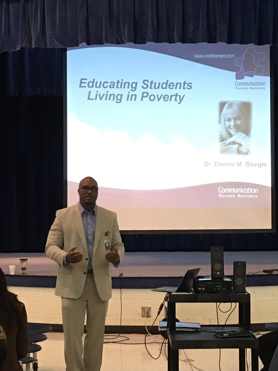 @principal_tgram spoke about the importance of providing a top notch education to all students. <a href="/FBISDGameChange/">FBISD Game Changers</a>