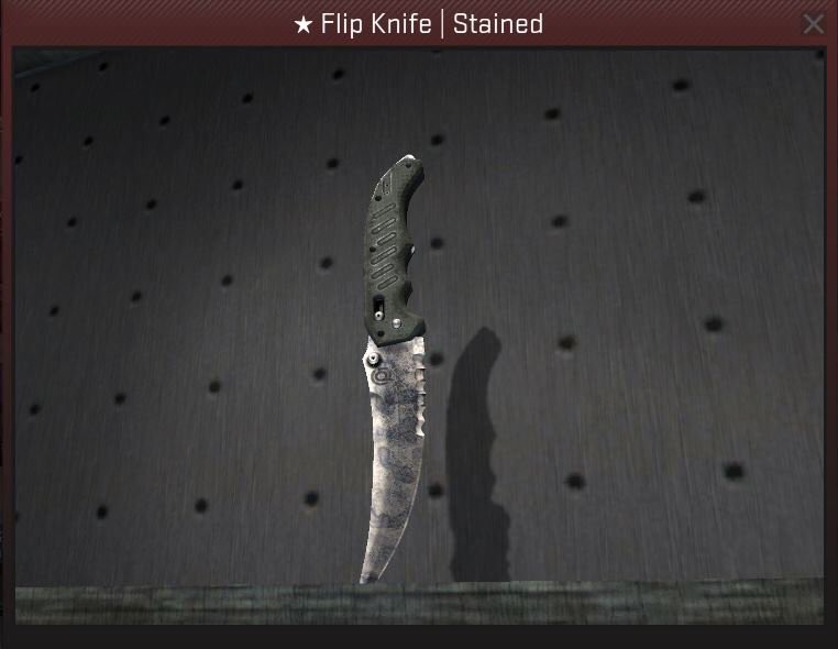 Flip Knife | Stained
GIVEAWAY!

1) Retweet
2) Follow us

Goodluck!

#CSGOgiveaway  #csgo