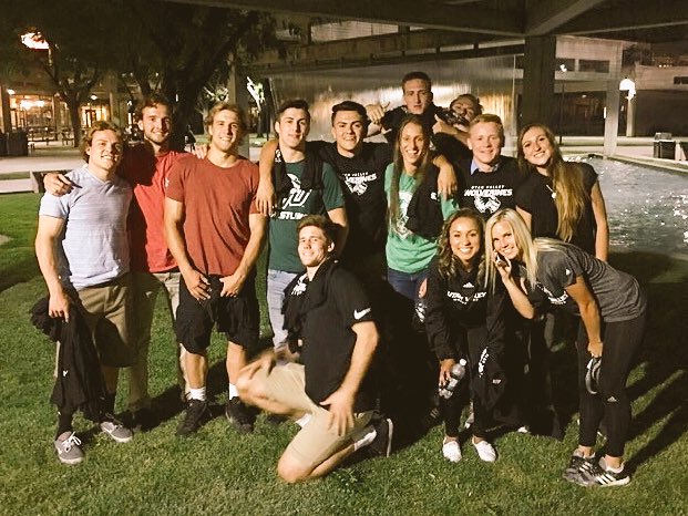uvucompliance's tweet photo. Thank you UVU SAAC for a great kickoff to the 2016-17 year. Lots of food, fun, and games tonight. #16sports1team https://t.co/rRSCKMkpal
