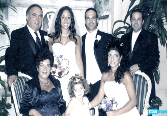 <a href="/melissagorga/">Melissa Gorga</a> <a href="/joegorga/">Joe Gorga</a> Wedding Day photo! Look at how small <a href="/TrueGia/">Gia Giudice</a> was <a href="/Teresa_Giudice/">Teresa Giudice</a> Happy Anniversary to M/J!