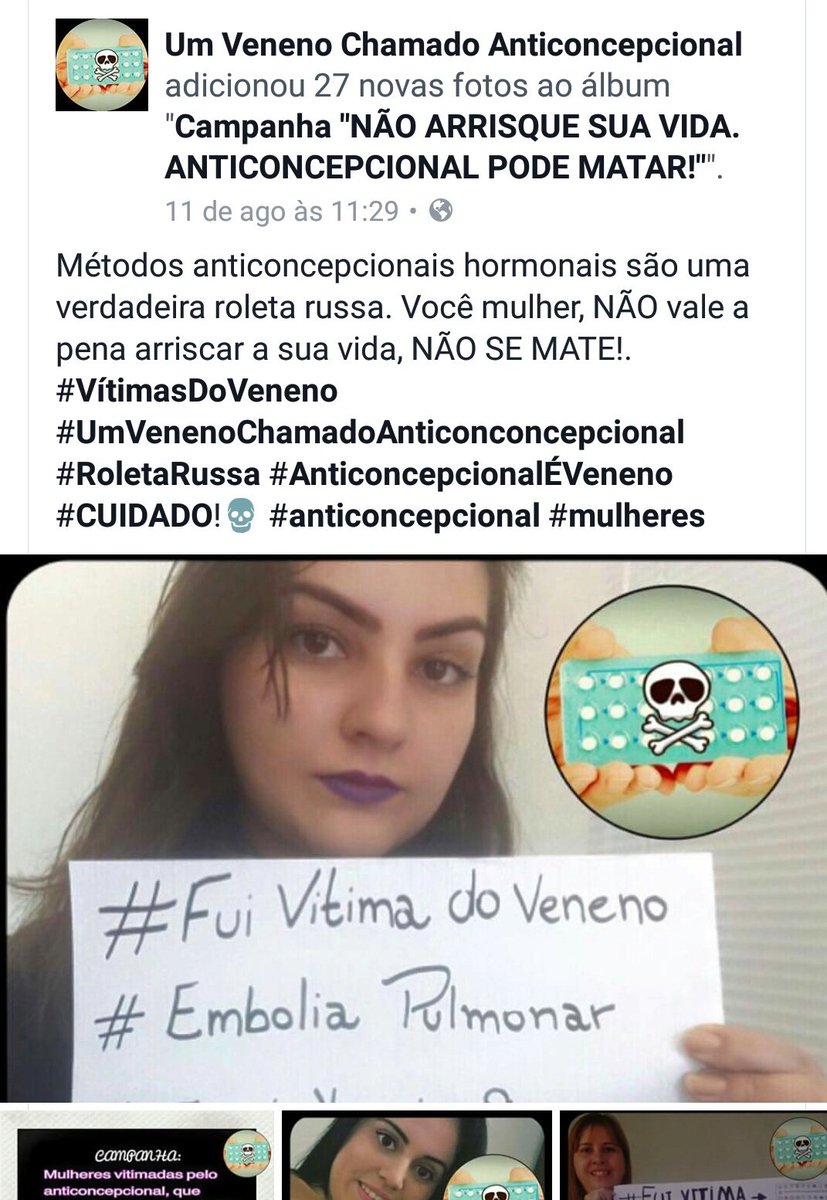 Resultado de imagem para nao ao Anticoncepcional