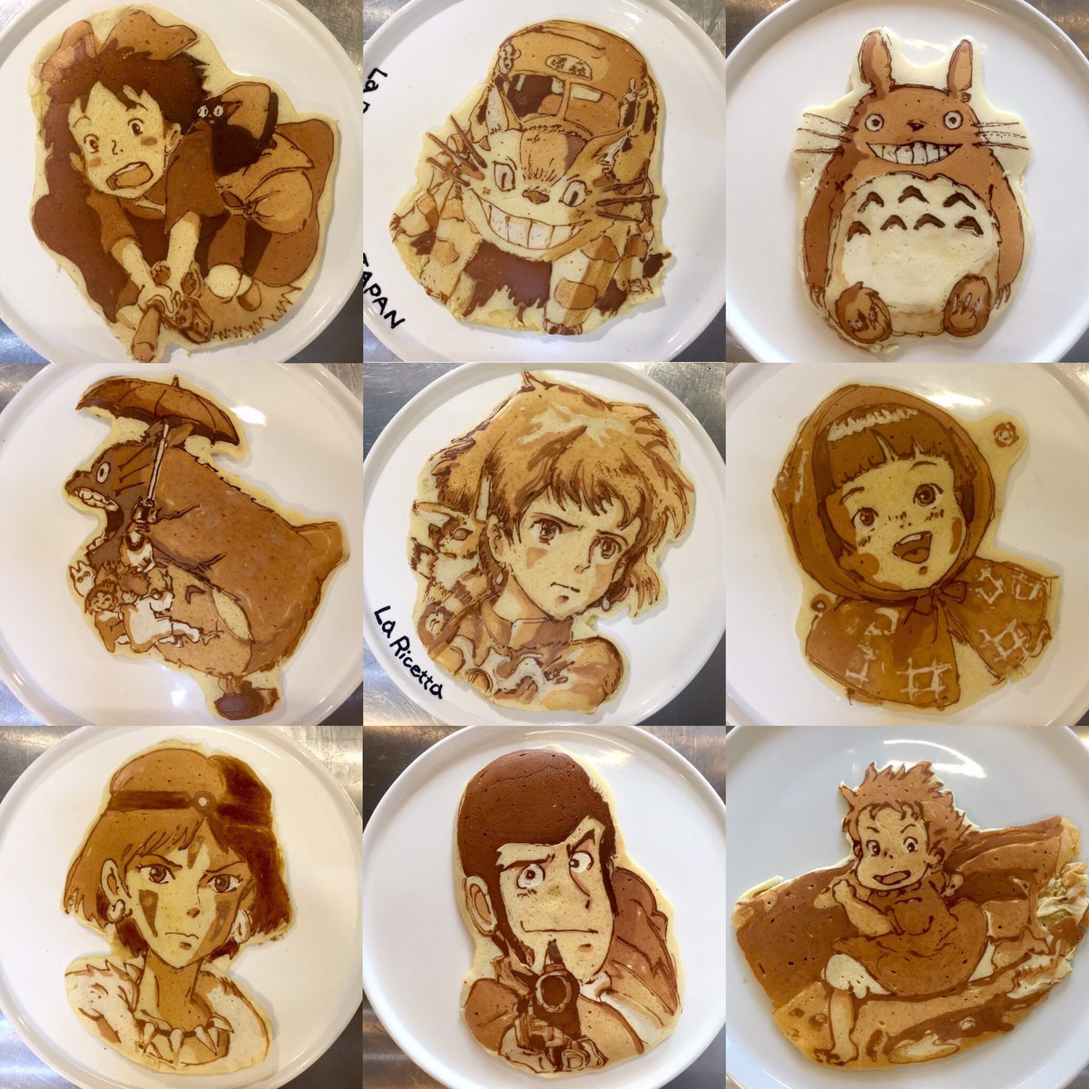 Laricetta99 Na Twitterze ジャンル別なパンケーキアート集 パンケーキアート Pancakeart