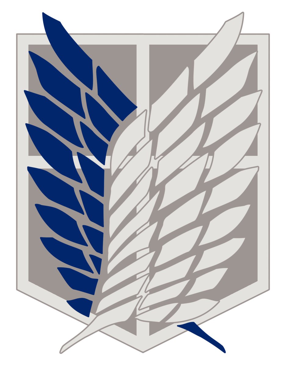 へぃた در توییتر 今日のロゴマーク エンブレム 177投目 進撃の巨人 調査兵団の紋章