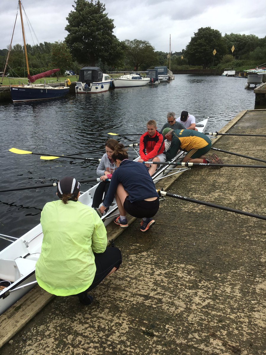 Lots of taster sessions today <a href="/WhitlinghamBoat/">WhitlinghamBoathouse</a> <a href="/NorwichRC/">NorwichRowingClub</a> <a href="/NORCanoeClub/">Norwich Canoe Club</a> <a href="/BritishRowing/">British Rowing</a> @BritishCanoeing #Rio2016