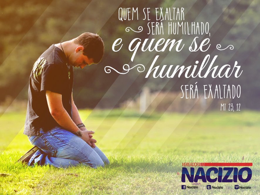 Nacizio's tweet photo. Evangelho (Mt 23,1-12) - "Quem se exaltar será humilhado, e quem se humilhar será exaltado” https://t.co/KKLKgPXaJJ