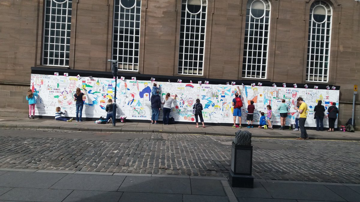 PerthCityCentre's tweet photo. #perthmural #perth2021 #cityofculture #joinin All welcome! @PerthCityCentre https://t.co/iGEYFlEkeG