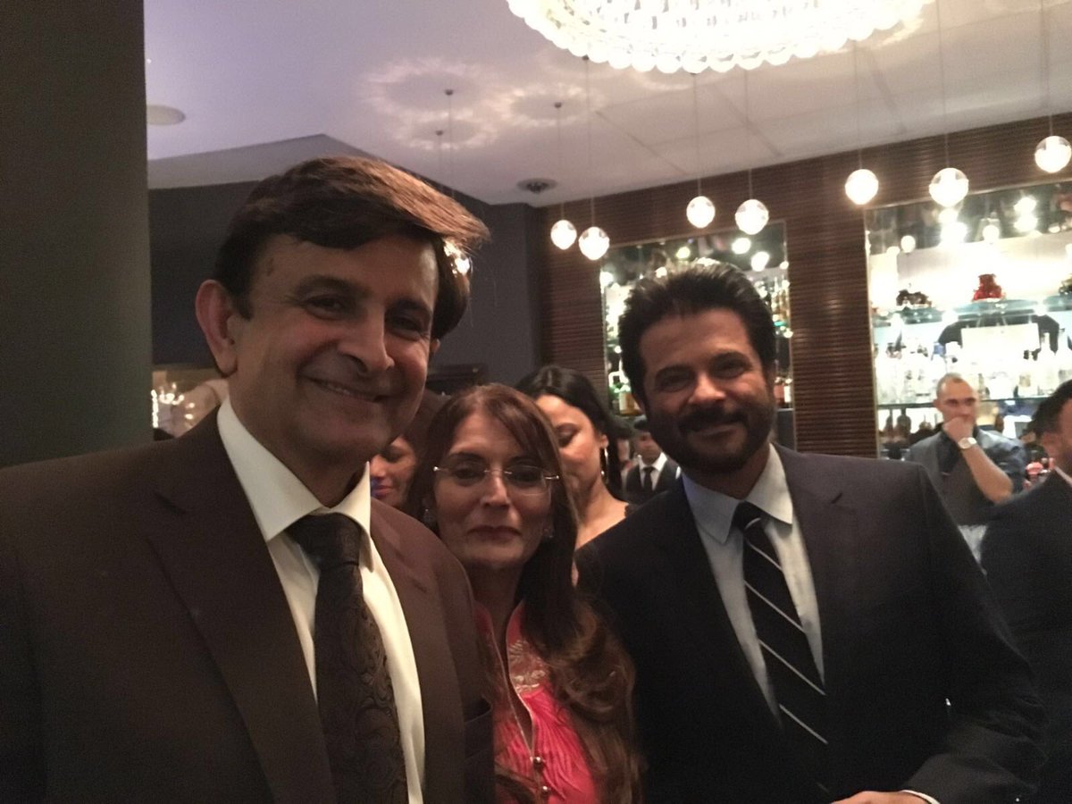 Great to meet <a href="/anilskapoor/">Anil kapoor</a> #24IndiaS2 <a href="/minar/">Mina</a>.jewellers #diamonds #bollywood #celebrities #london