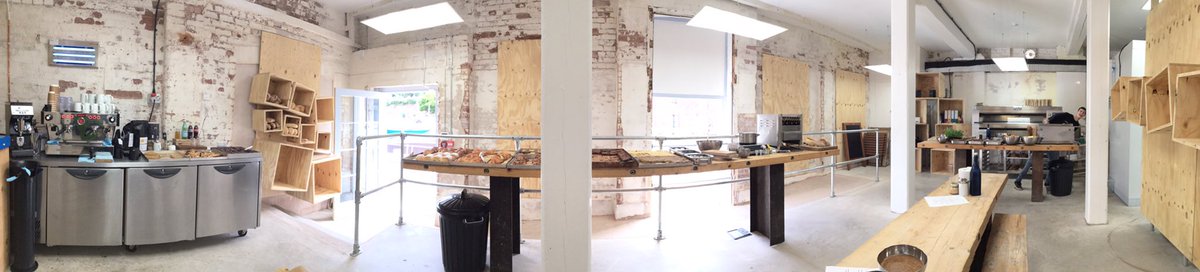 tamperist's tweet photo. The Chaps @TownMillBakery got this venue on @exeterquay https://t.co/IQFnSZGawS