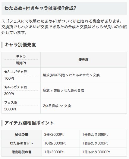 تويتر トレクル攻略 Gamewith على تويتر わたあめとして合成 それとも交換 W Ptと解放などを考慮してまとめました キャラが強いかはキャラ評価 交換するかはこちらの記事を参考にどうぞ レイリーの交換所 T Co 4itgvtas1z T Co