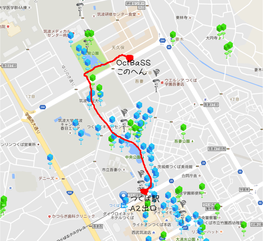 ポケgo人気スポット 茨城県ポケストップ密集地まとめ ポケモンgo ふと雑記ブログ