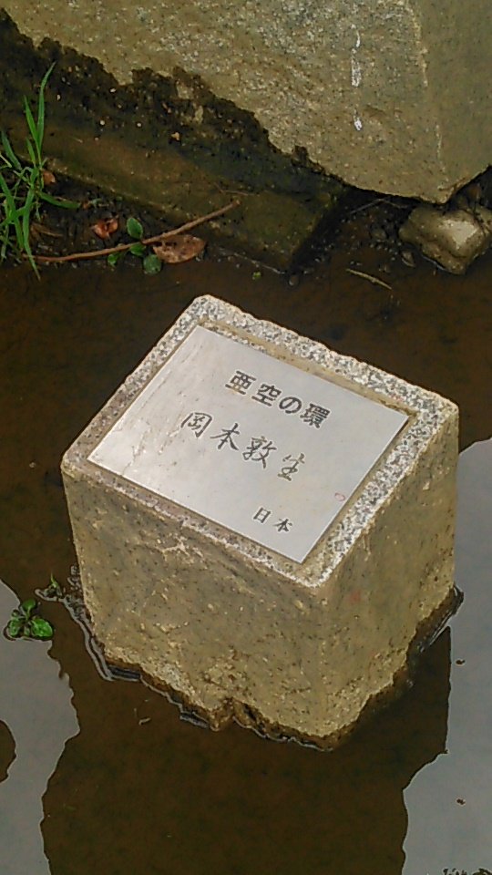 ヨーグル 中原平和公園のオブジェ 亜空の環 立体に見えて 実は薄い こういうのをチェックしながら ポケモンやるのも面白いね ポケモンgo T Co X9zhuhu4wn Twitter