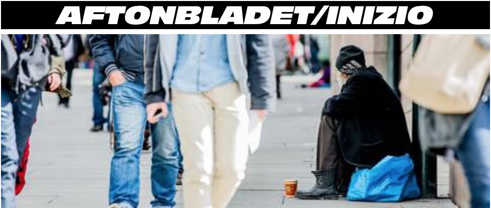 Aftonbladet's tweet photo. Svenskarna har svängt – nu vill en majoritet ha tiggeriförbud https://t.co/ccgXrbiXO8 https://t.co/fT13mTcCBZ
