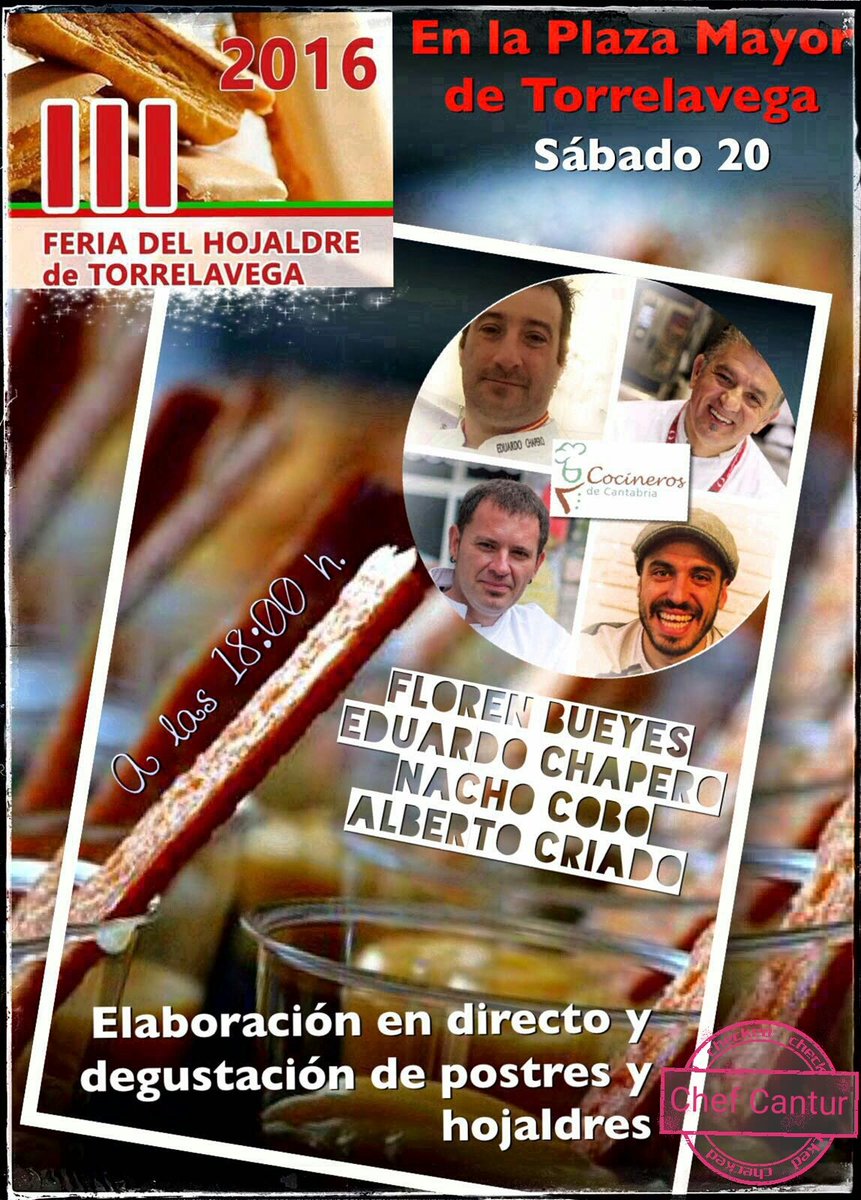 <a href="/agropopular/">AGROPOPULAR</a> hoy cocina con hojaldre en <a href="/torrelavega/">Torrelavega</a> para probar, salado y dulce <a href="/Cocineros_acdc/">Cocineros Cantabria</a> <a href="/cant_infinita/">Cantabria Infinita</a>