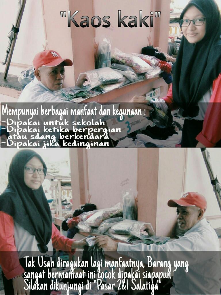 Triswt_28's tweet photo. "Kaos Kaki"..manfaat : Dipakai untuk sekolah, Dipakai jika berpergian dan berkendara #Opakdemaiainsaltiga @mwazirj https://t.co/M012Z2lBhm