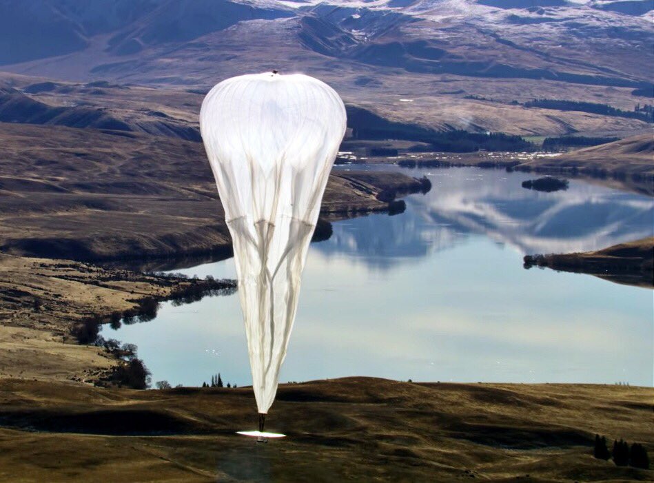 SLCScanner's tweet photo. #GoogleBalloon Flying at 63,300 FT. Very cool. https://t.co/FBPQqmHvn6