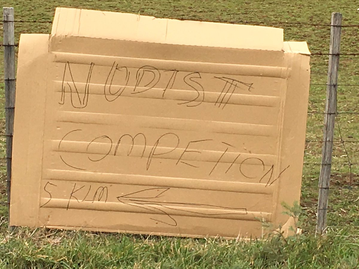 It's not every day a sign such as this is hung on our fence!!  #intrigue #winter #notgoing