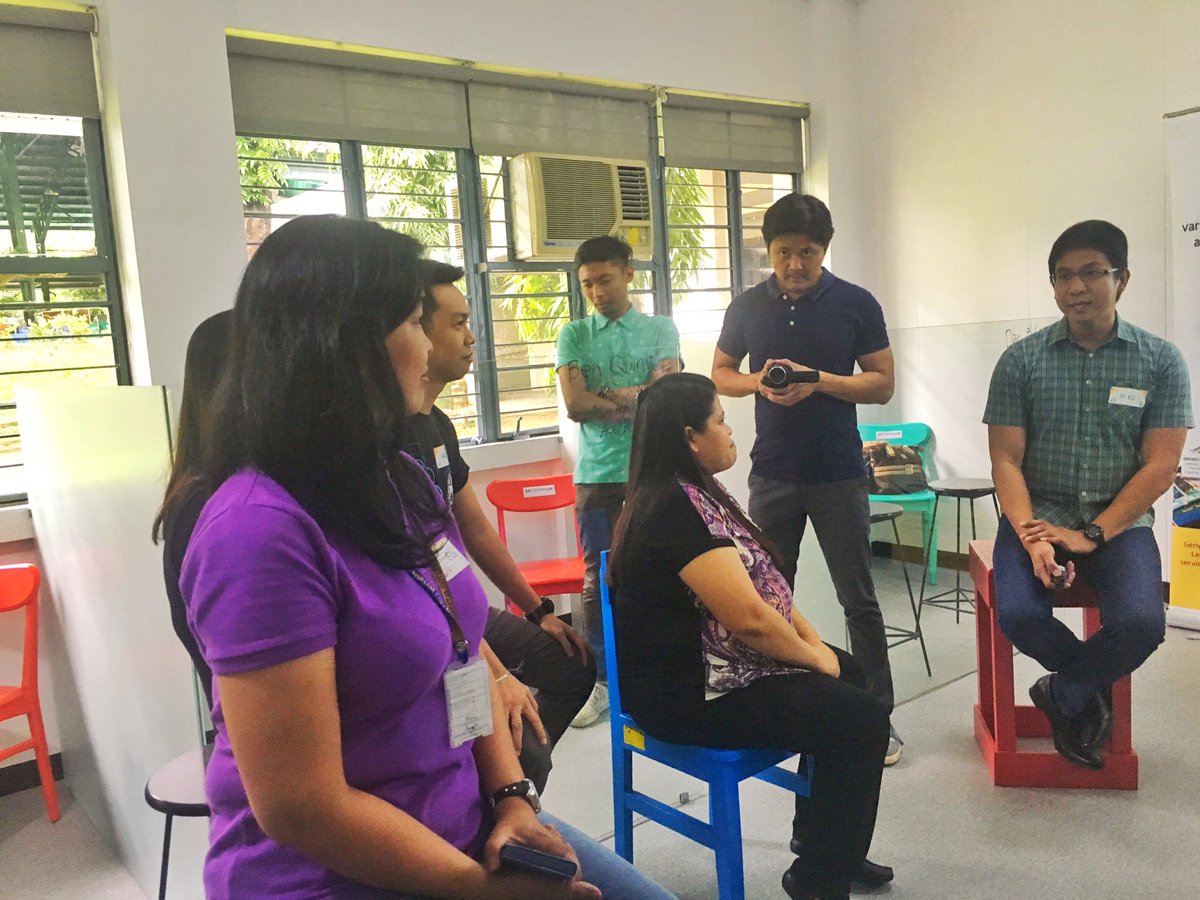 Genyo_eLearning's tweet image. Ongoing: #BBFIInnovationKapihan w/ Miriam College&apos;s HS Principal Dr. Ed Fermin and teachers from various schools
