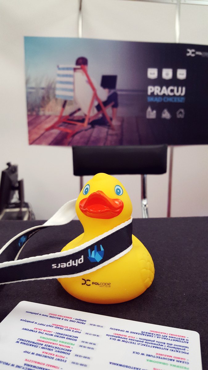 polcode's tweet image. Good morning from #Poznan ☕️ #Polcode Team checks in at #phperssummit @PHPersPL