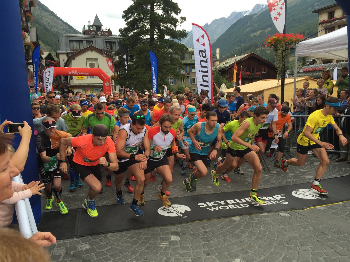 Matterhorn ULTRAKS IN #zermatt They’re off!!