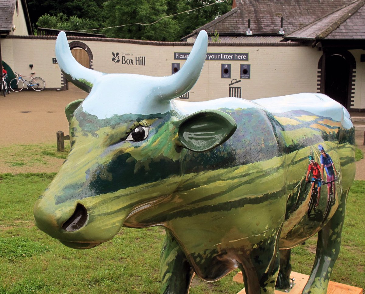 CowParadeSurrey's tweet photo. This beautiful moo is still missing please help find her @WeAreCyclingUK https://t.co/hPwQiE33L4 #findcyclingmookay https://t.co/217m7RDl6I