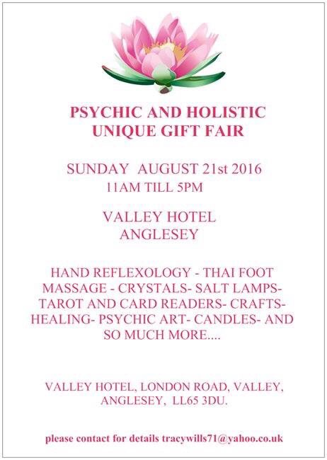#anglesey #valley #valleyhotel #ynysmon #gwynedd #northwales #psychic #holistic #psychicfair #tomorrow #pleaseshare